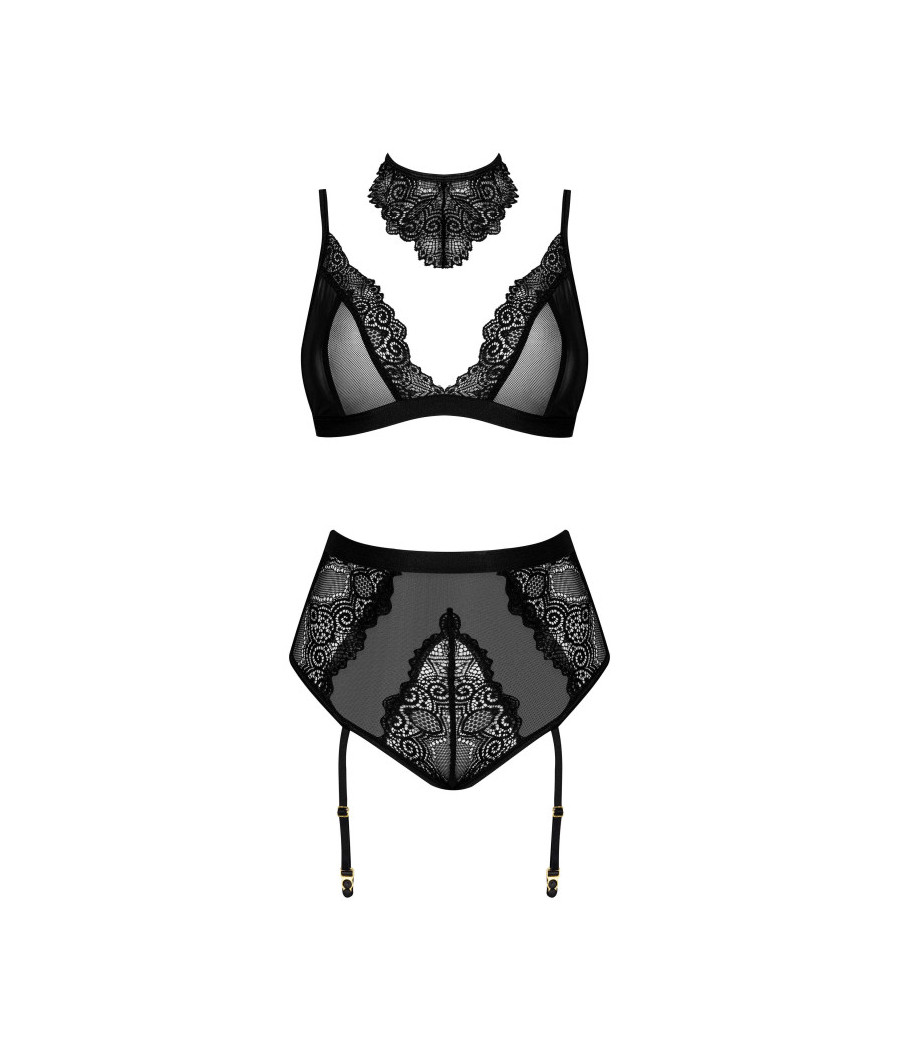 Cristalyn ensemble lingerie - Noir