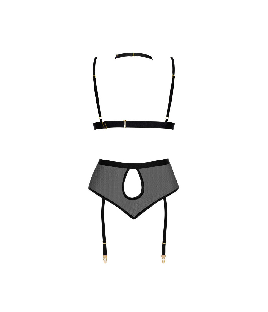 Cristalyn ensemble lingerie - Noir