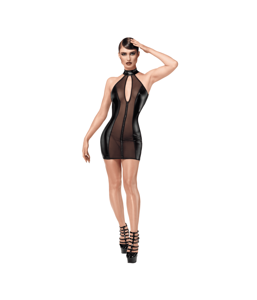 F370 Luxuria Mini robe cristal transparente