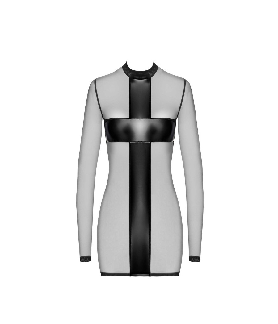 F369 Crossfire Mini Robe en maille et wetlook