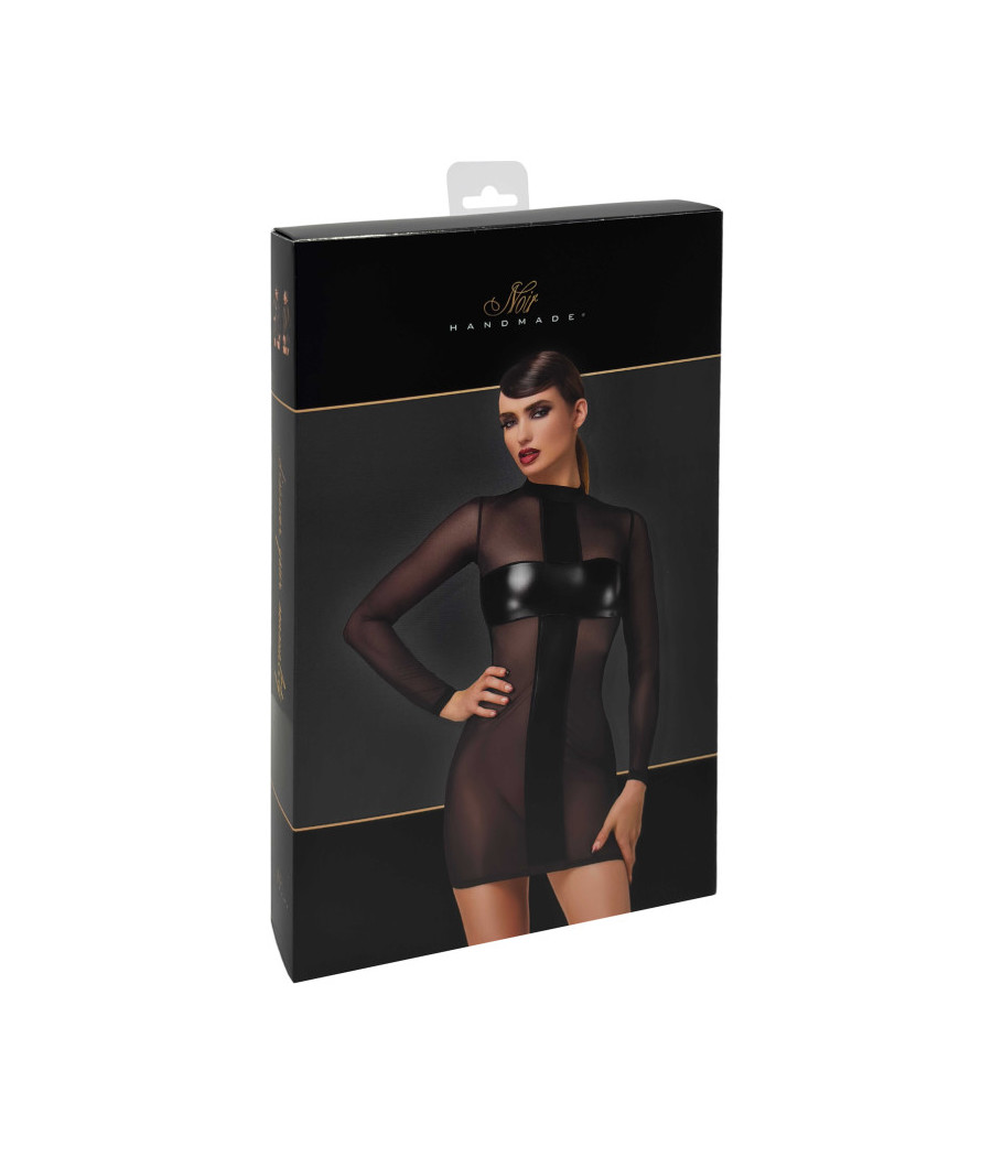 F369 Crossfire Mini Robe en maille et wetlook