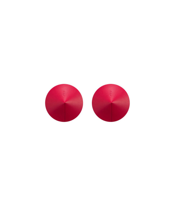 Sublimie paire de cache-tétons rouges PREMIUM