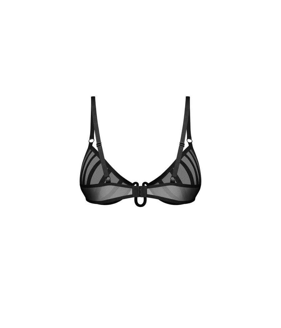 Aurorium demi-soutien-gorge noir