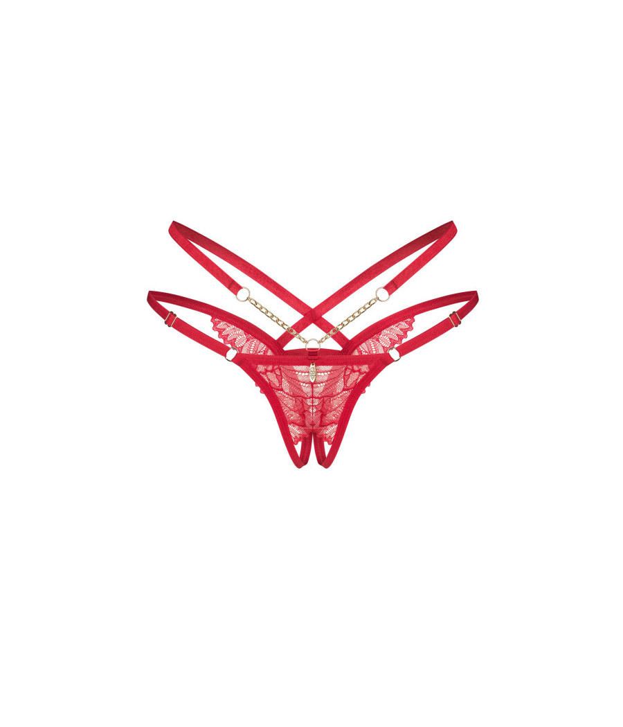 Matildea string ouvert Rouge