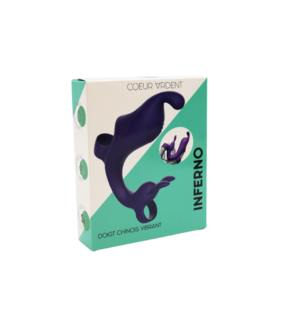 Doigt Vibrant à Double Moteur INFERNO 