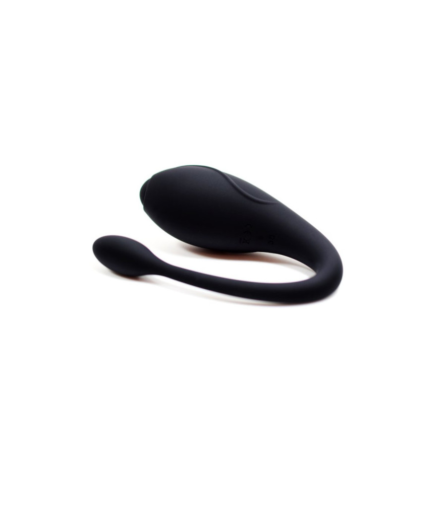 TANDEM Noir, stimulateur pour couple USB avec télécommande en silicone médical  