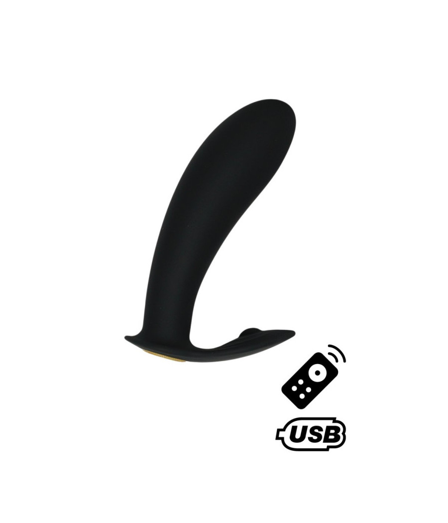 ERNEST, Mini vibromasseur avec stimulateur clitoridien USB, avec télécommande 