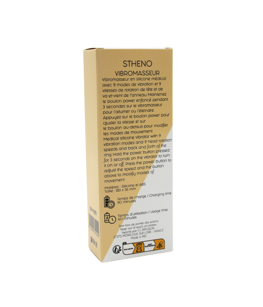 Vibromasseur STHENO Haute Précision avec Rotation 
