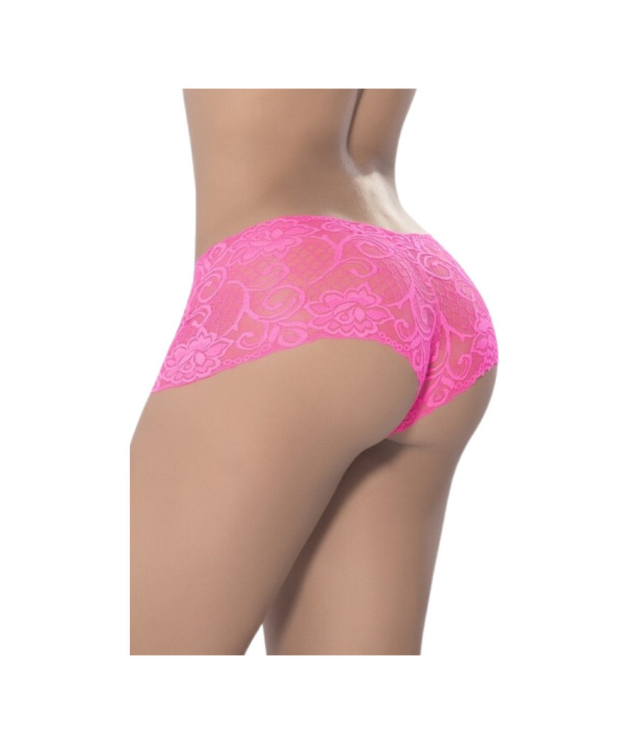Boyshort dentelle Hot pink 