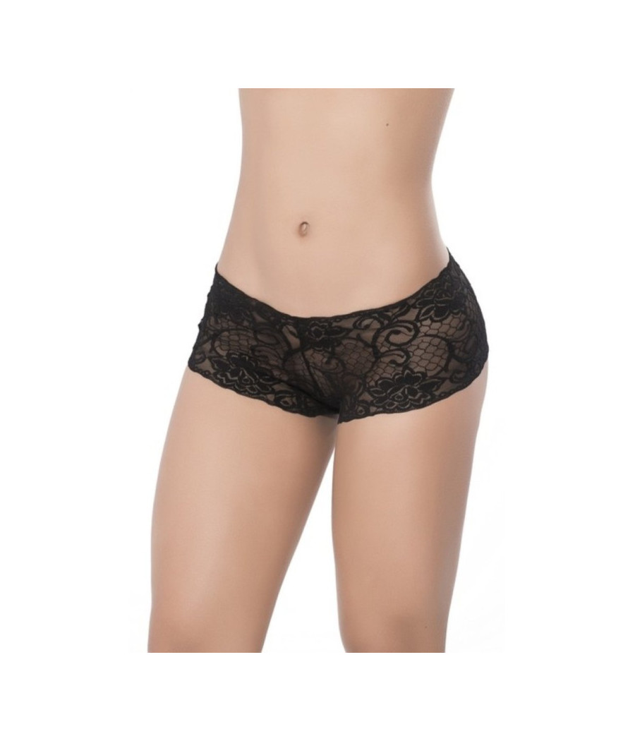 Boyshort dentelle Noir