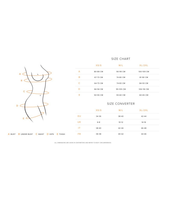 Blomentis babydoll et String - Noire