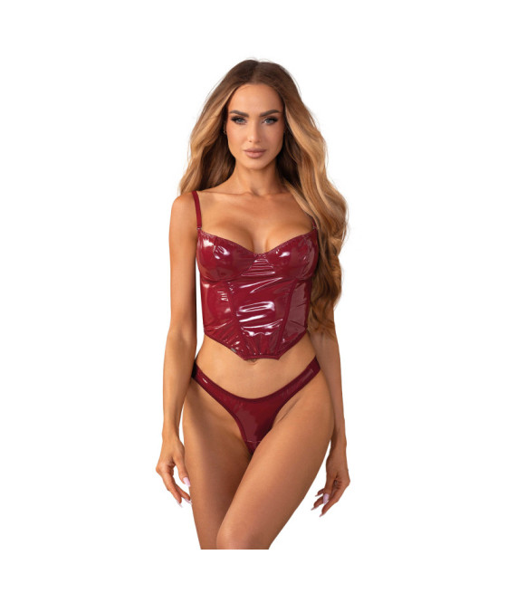 Redya Corset et string rouge