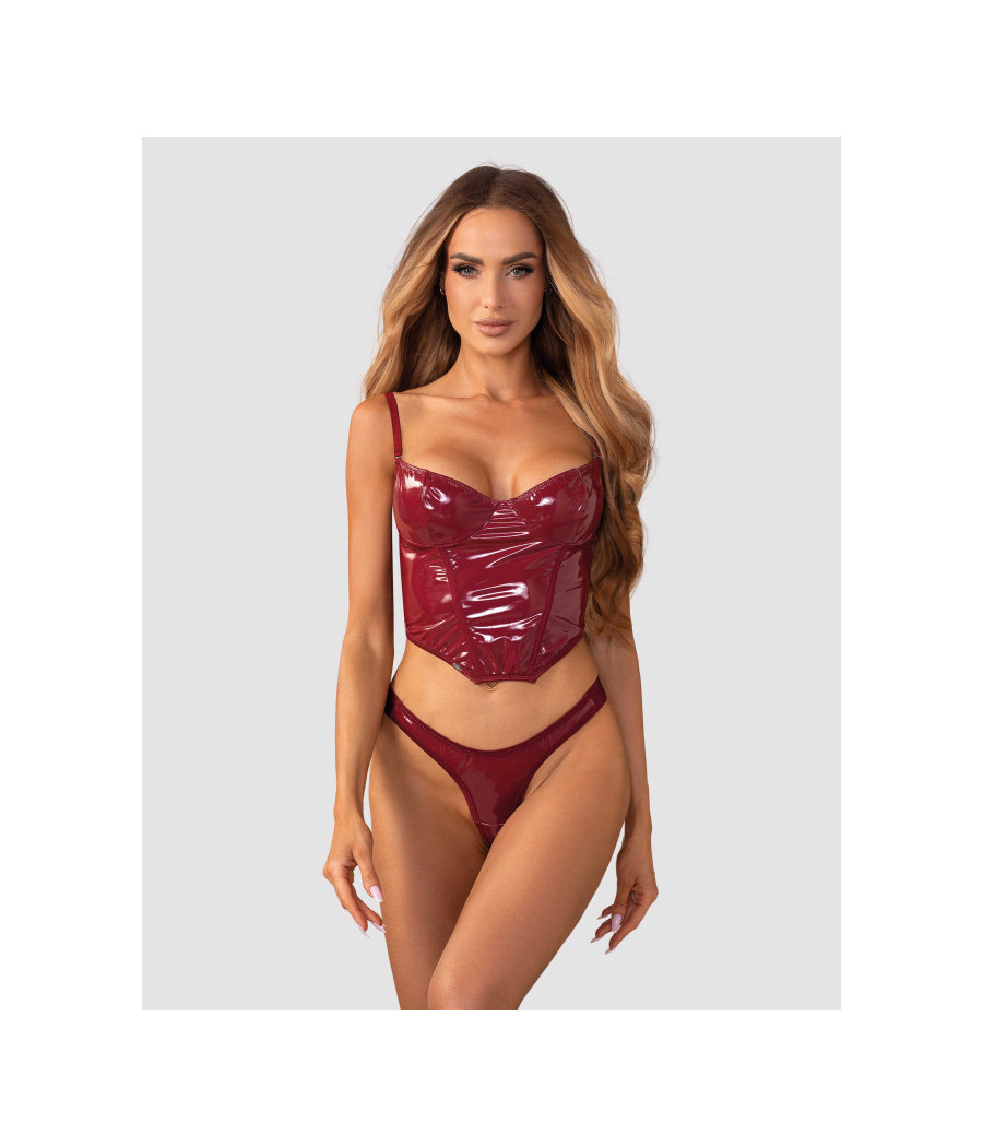 Redya Corset et string rouge