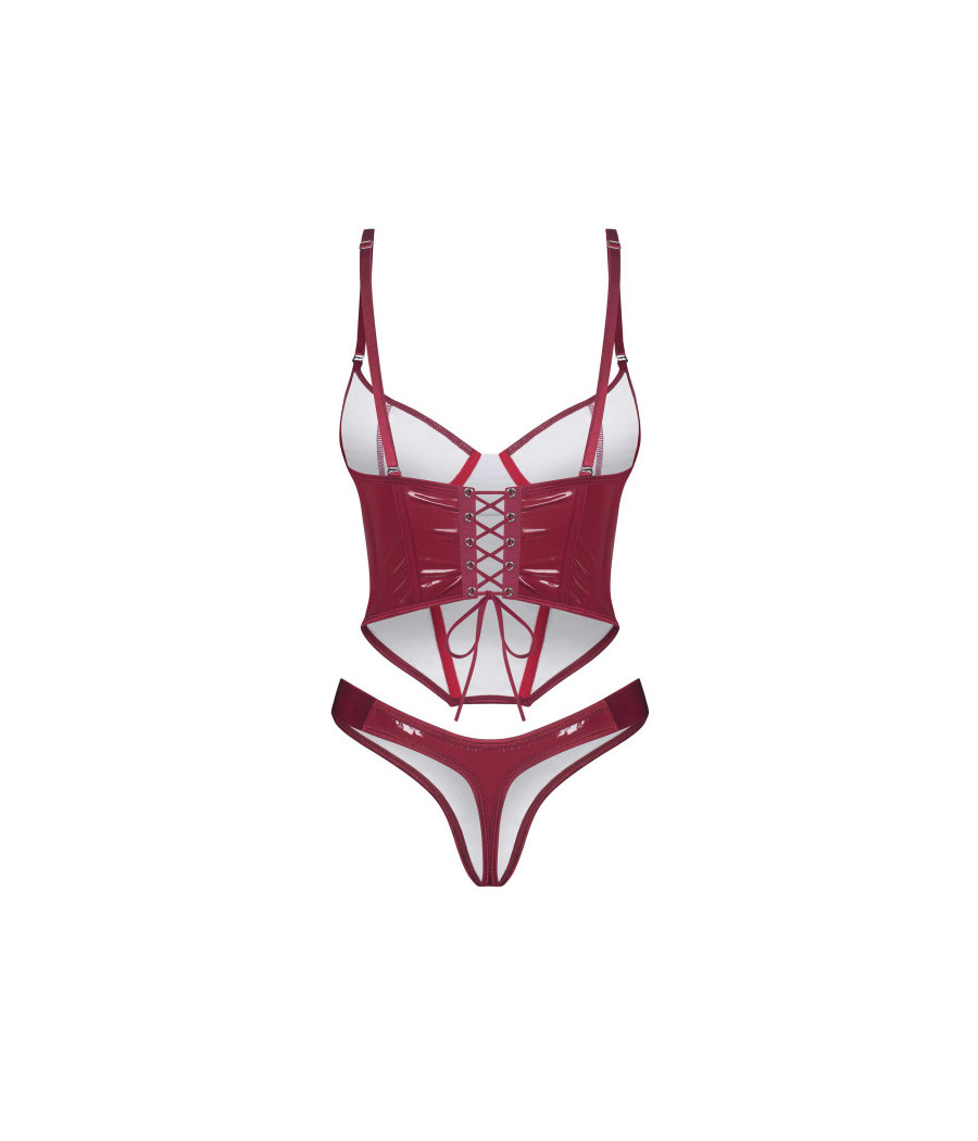 Redya Corset et string rouge