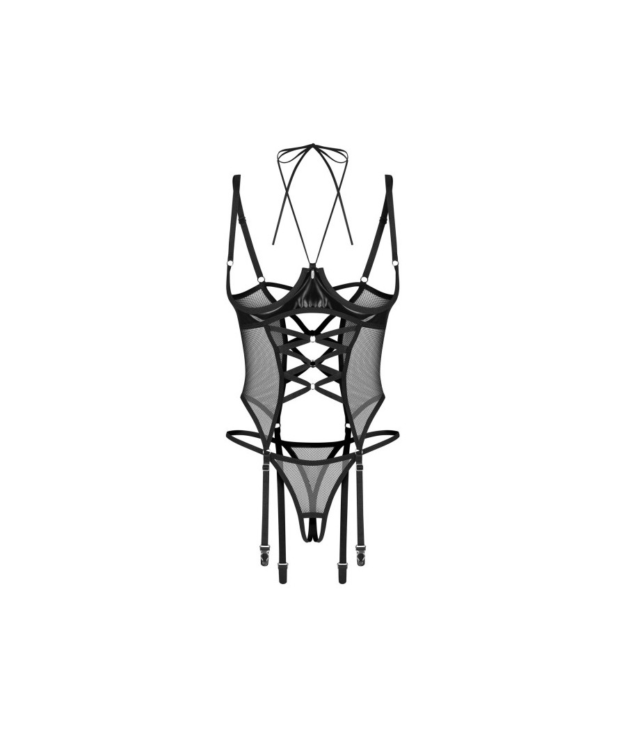 Dominna corset et string ouverts