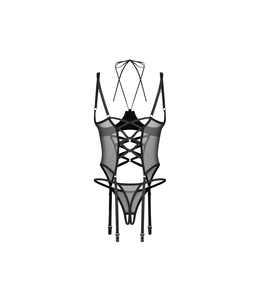 Dominna corset et string ouverts