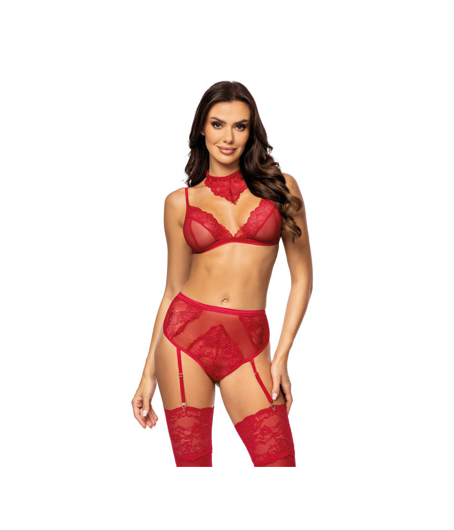 Cristalyn ensemble lingerie - Cherry
