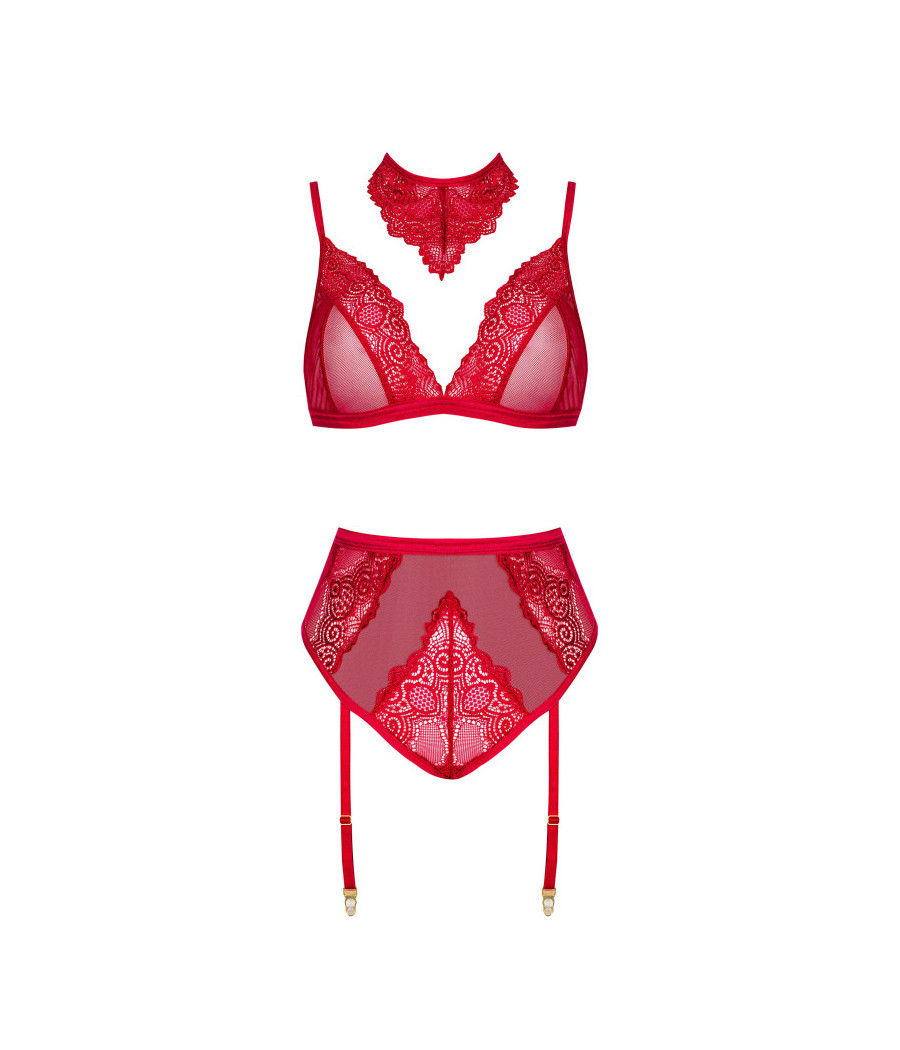 Cristalyn ensemble lingerie - Cherry