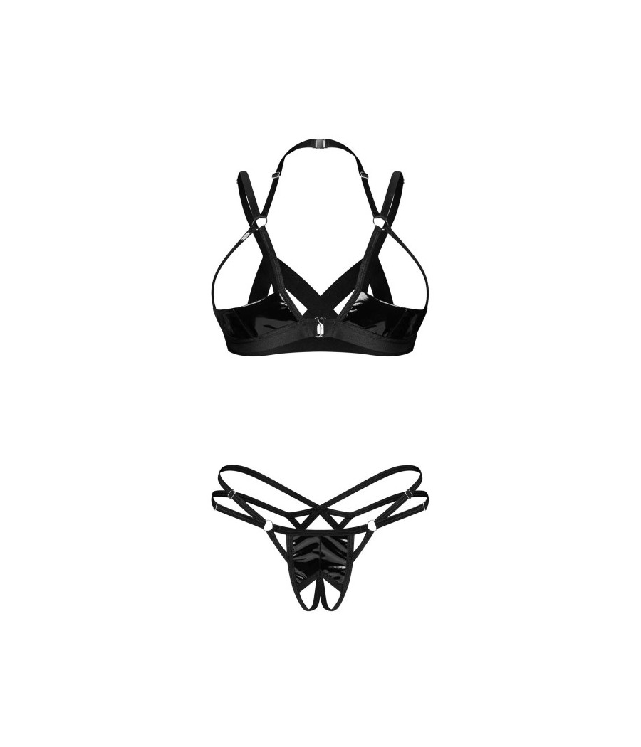 Keira Lise ensemble lingerie ouvert noir