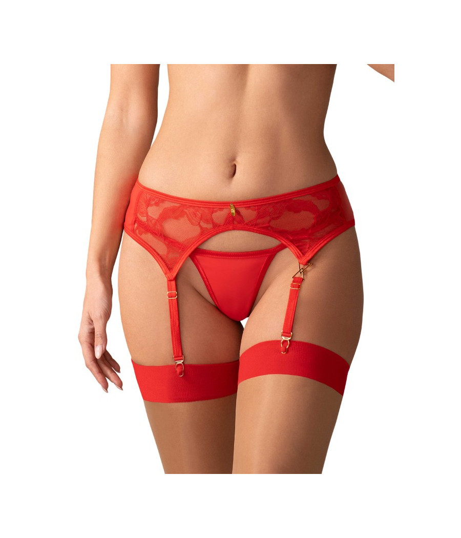 Aliosa porte-jarretelles - Rouge