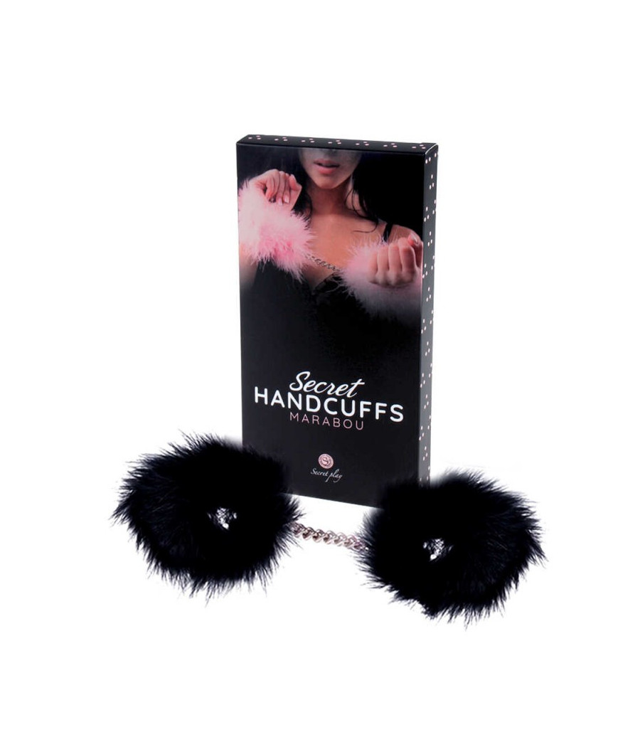 Menottes plumes secret play - Noir