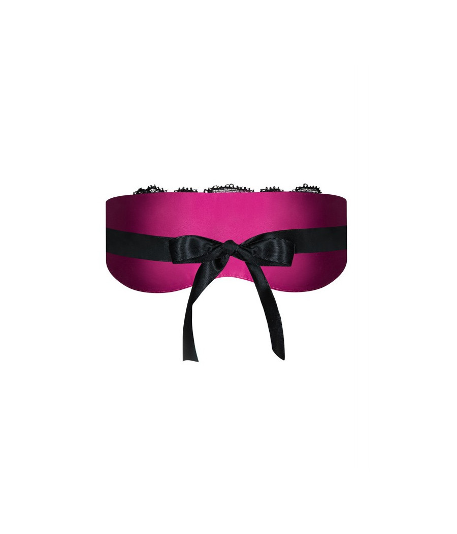 Roseberry Masque - Noir et Fuchsia