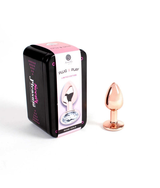 Plug anal secret play - Rose gold