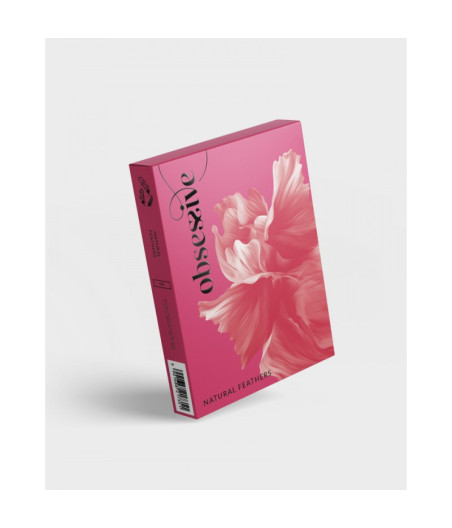Plumes de lit - Rouge