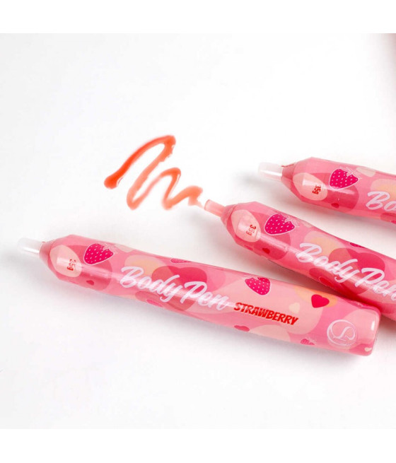 Stylo comestible Fraise