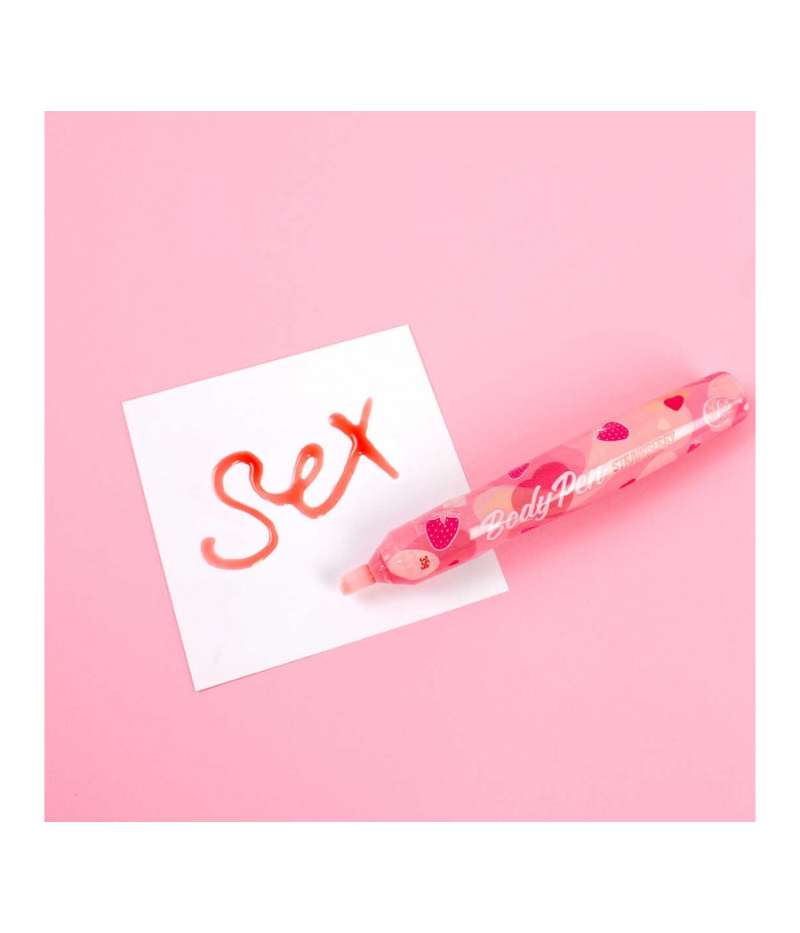 Stylo comestible Fraise