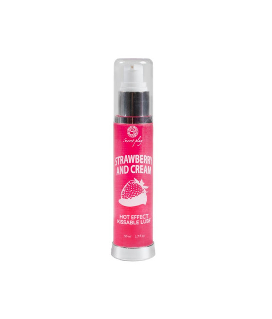 Lubrifiant effet chaud Fraise 50ml 3538