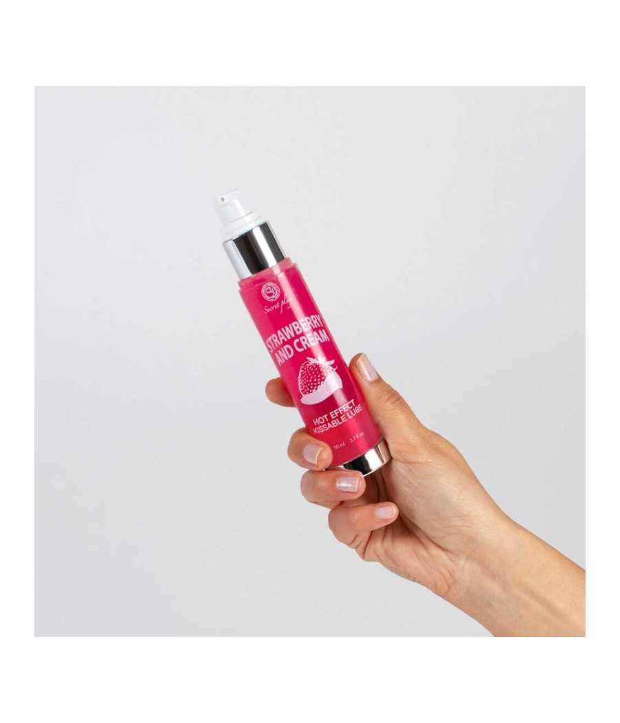 Lubrifiant effet chaud Fraise 50ml 3538