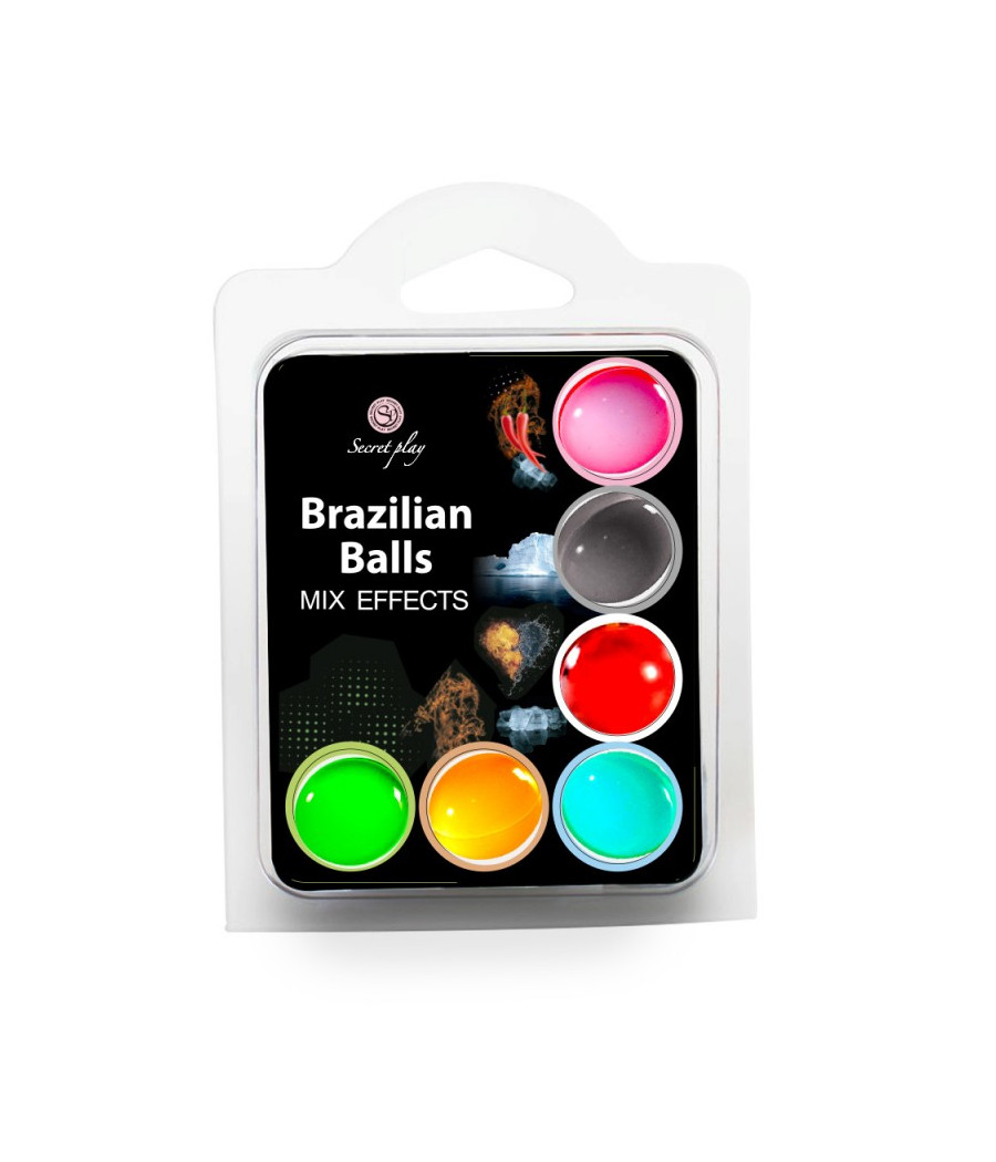 6 Brazilian Balls Differents effets 3701