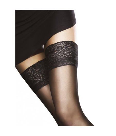 Milena Bas Autofixant 20 DEN - Noir