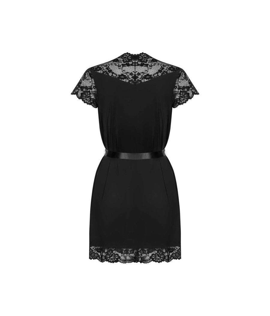 810-PEI-1 Peignoir - Noir