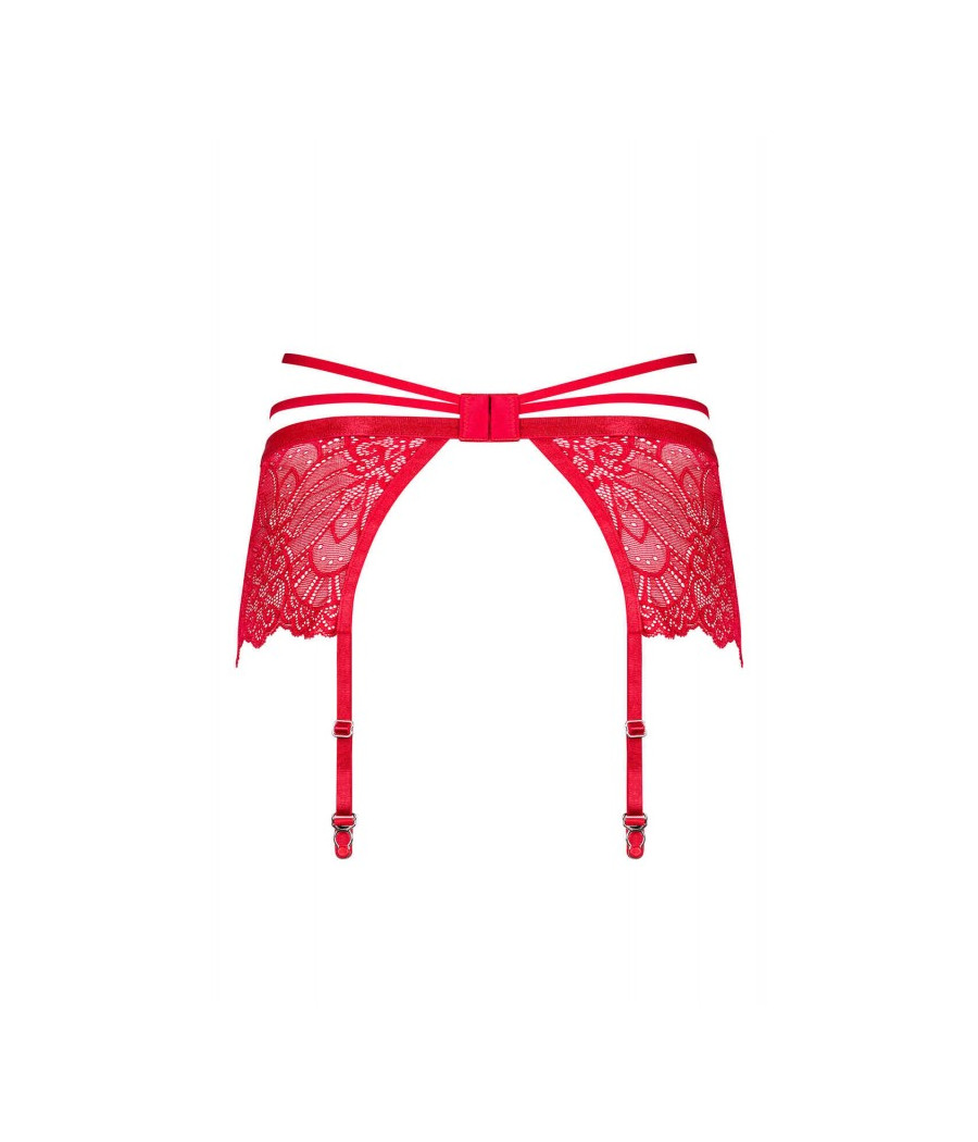 Loventy Porte-jarretelles - Rouge