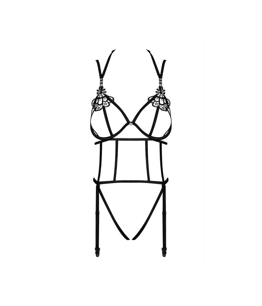 Badossa Body ouvert - Noir
