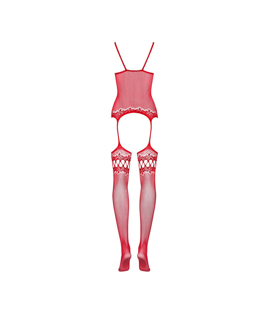 F214 Bodystocking - Rouge