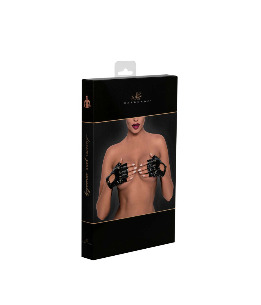 F263 Gants sans doigts en PVC