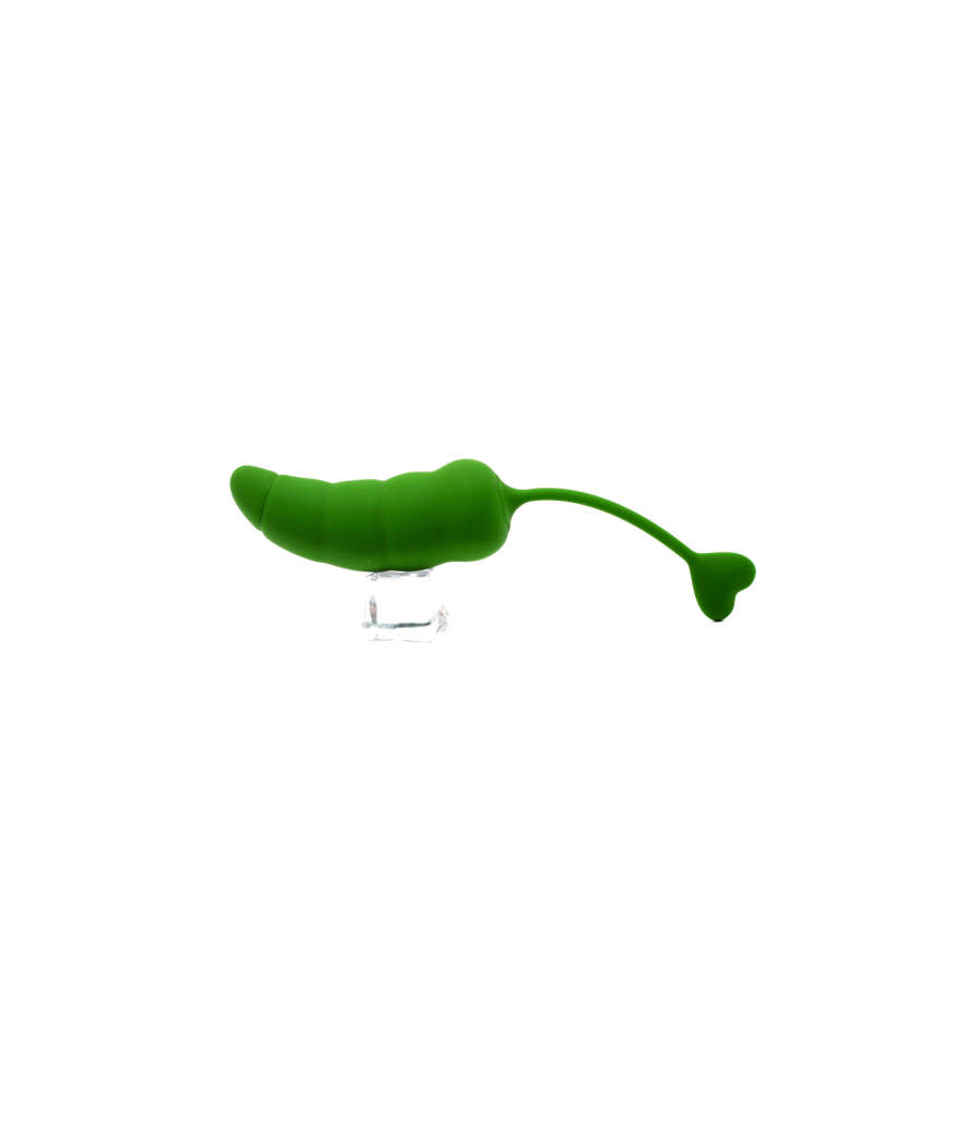 PIMENTO, Un Œuf vibrant avec télécommande, couleur et forme Piment en silicone médical