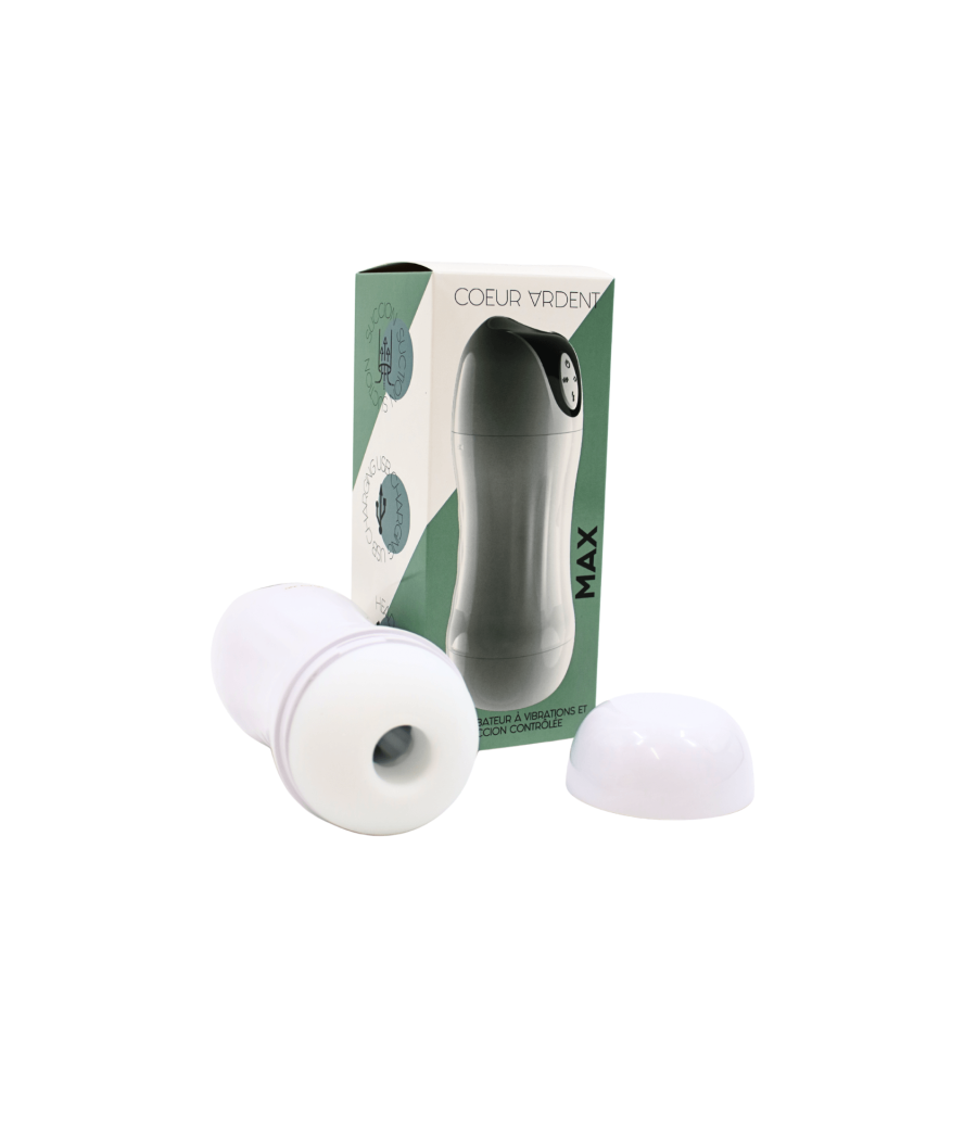 MAX – Masturbateur à Vibrations  Succion Contrôlée USB