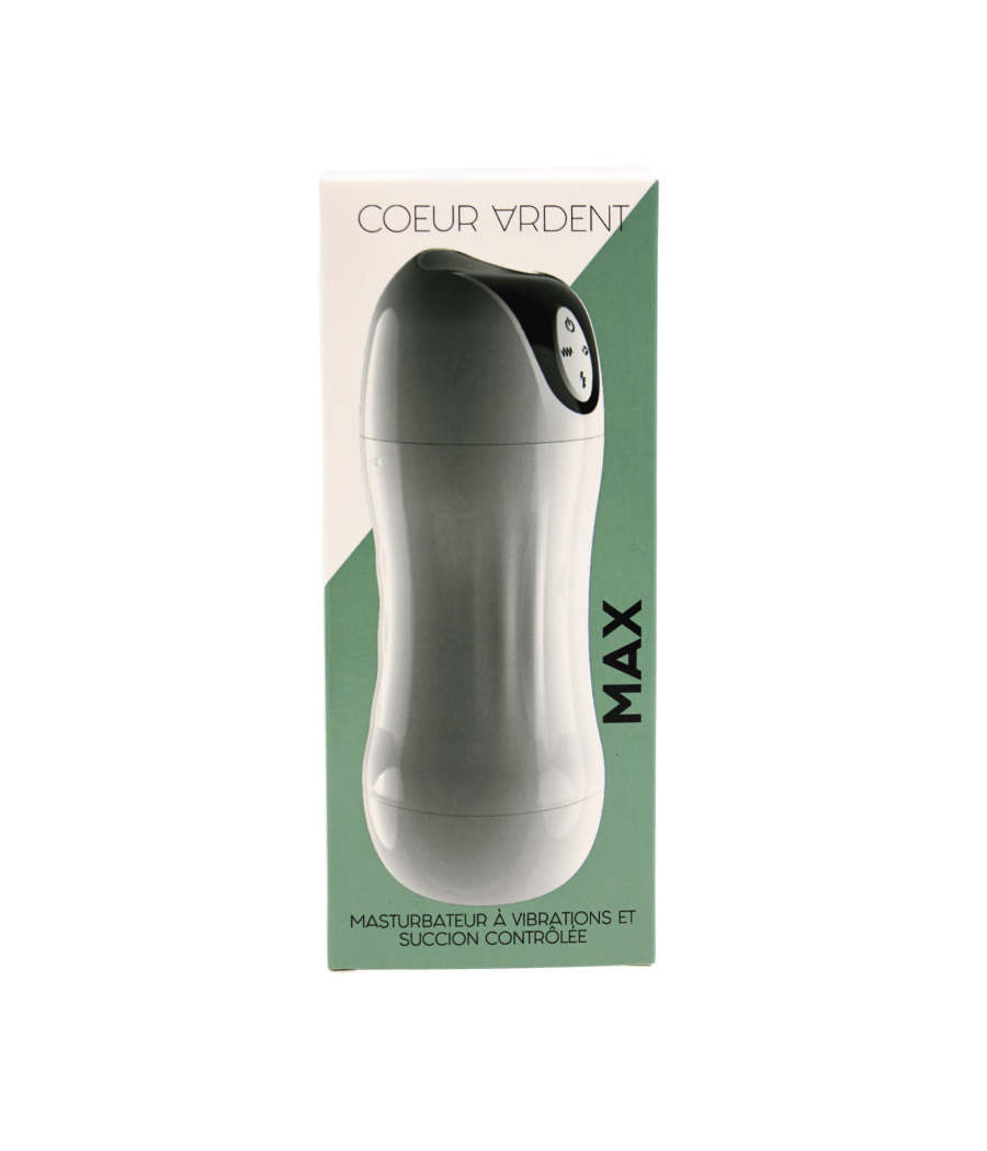 MAX – Masturbateur à Vibrations  Succion Contrôlée USB
