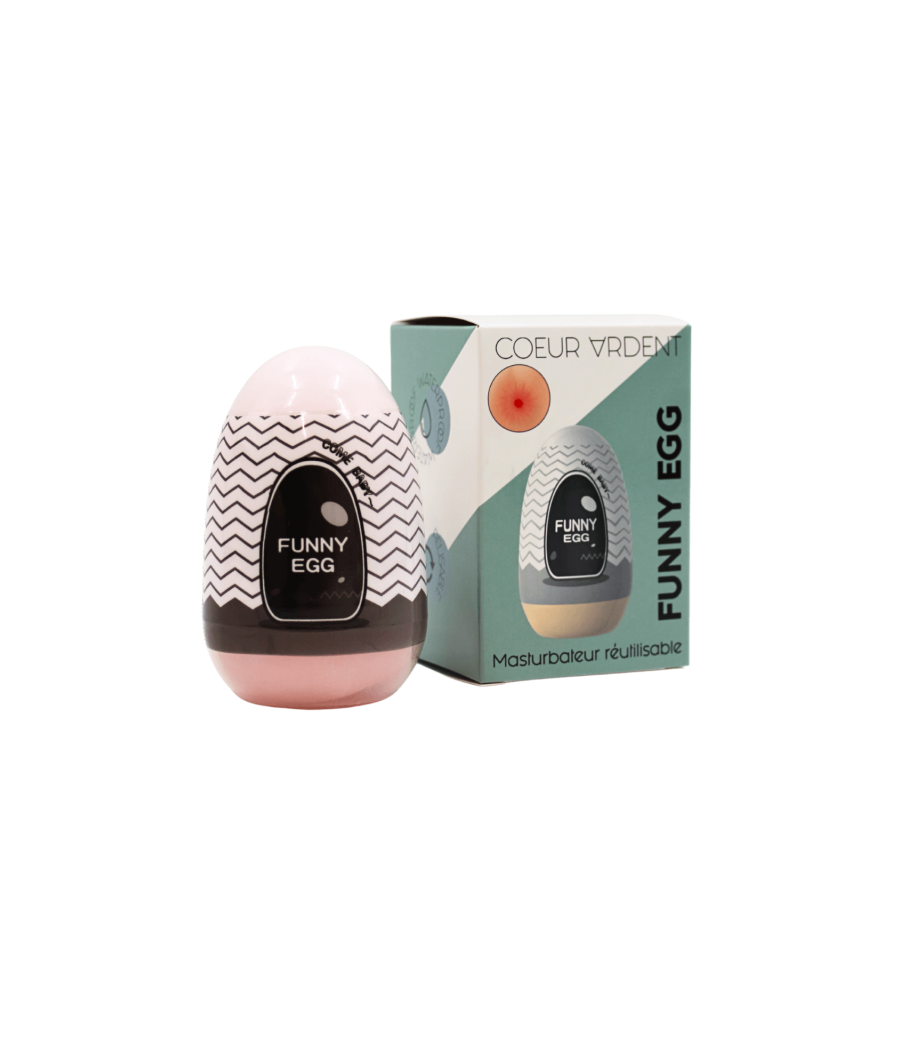 Gaine Masturbatrice Réutilisable FUNNY EGG – Design Réaliste Anus