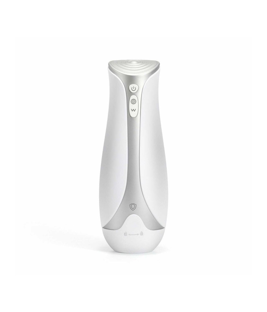 Albus masturbateur gonflable et aspirant - Blanc