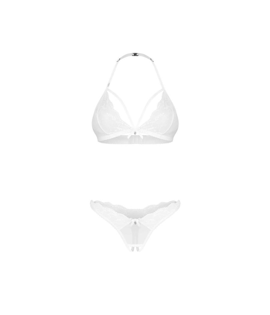 Weddya ensemble de lingerie 3 pièces - Blanc