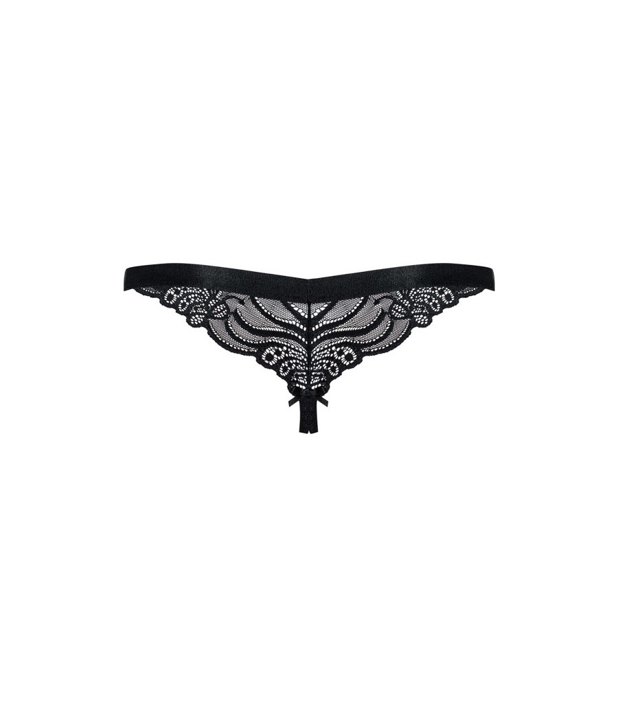 828-THC-1 String ouvert - Noir