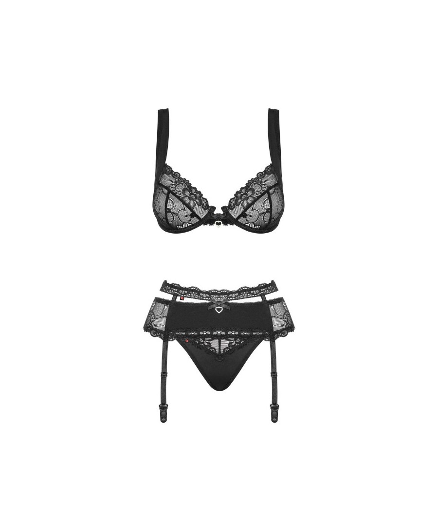 Heartina Ensemble 3 pcs - Noir