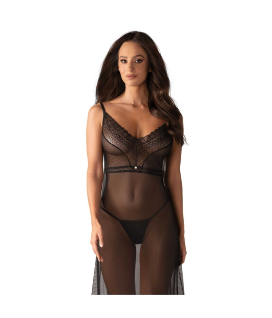 Estiqua nuisette longue noir