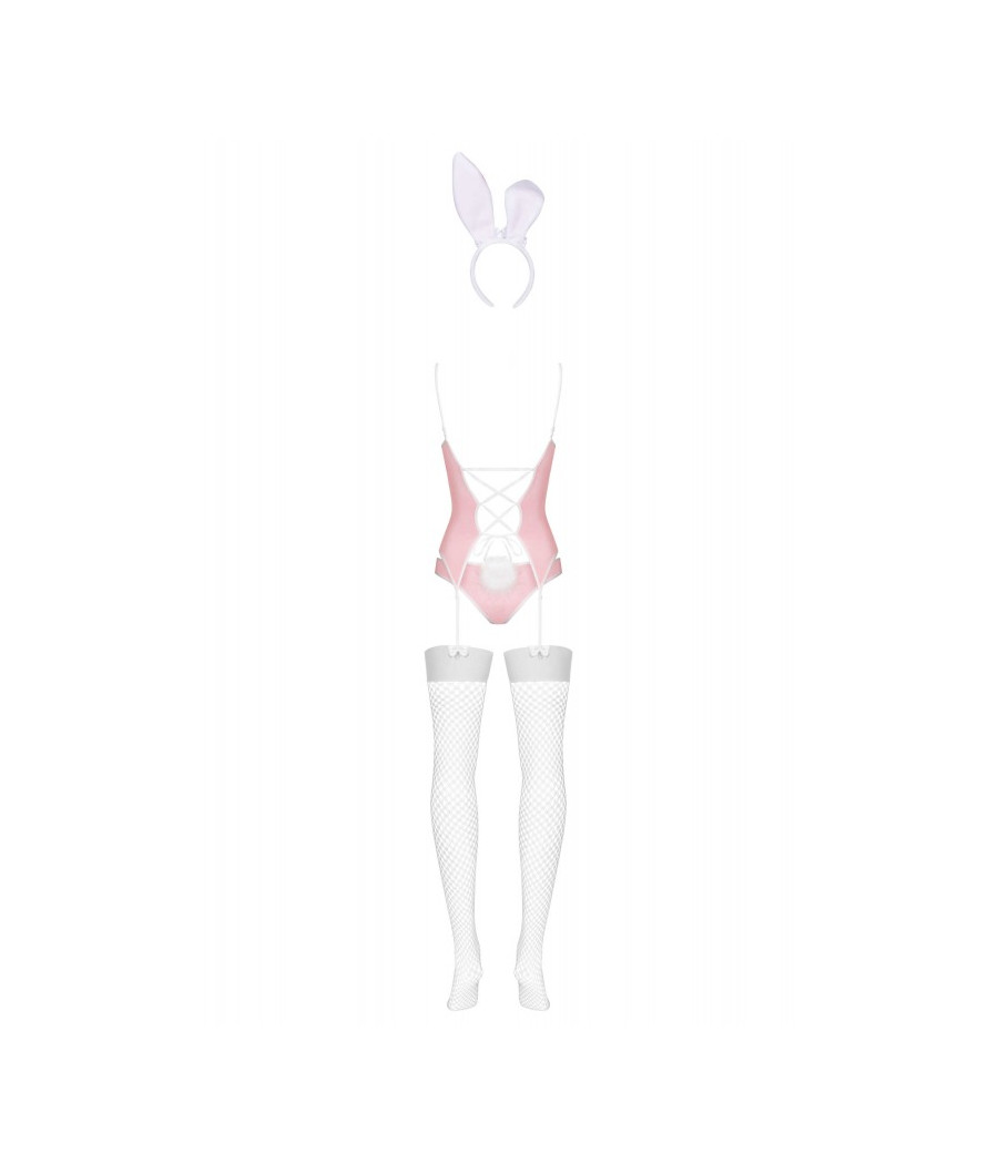 Bunny suit Costume Lapin 4 pcs rose 