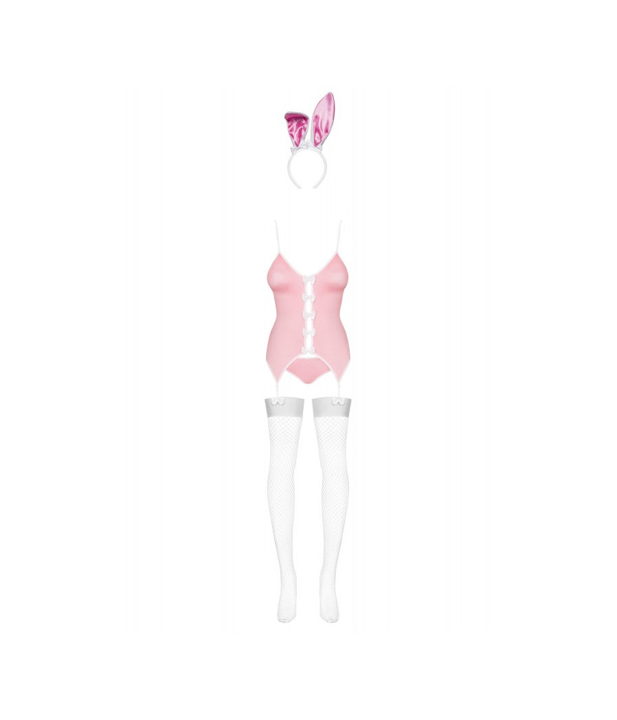 Bunny suit Costume Lapin 4 pcs rose 
